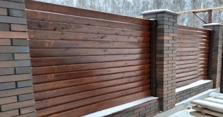 Столбы для забора из кирпича в Хабаровске - Выгодные цены от 3202 рублей